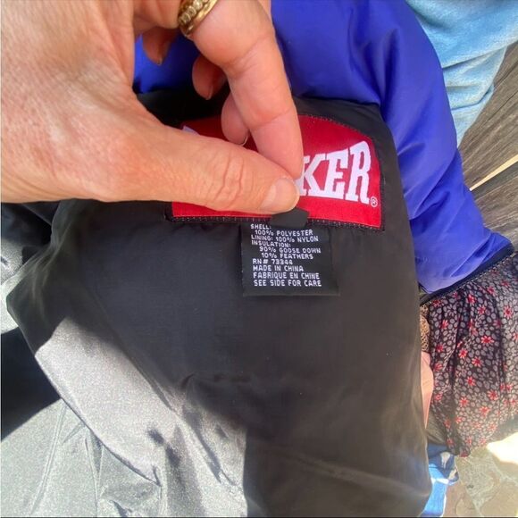 Marker blue puffer vest size XL - Picture 5 of 7